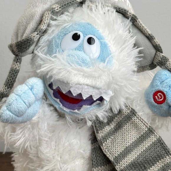 SINGING Gemmy Animated BUMBLE Abominable Snow Monster Plush DANCES Rudolph Holly - Picture 3 of 11
